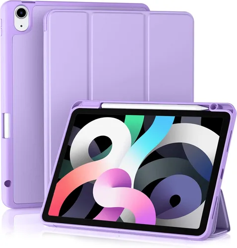 Miniatura 23 de Akkerds Funda compatible con iPad Air de 11 pulgadas de 7ª/6ª generación (M3/M2) 2025/2024, para iPad Air de 5ª/4ª generación de 10.9 pulgadas Rosa