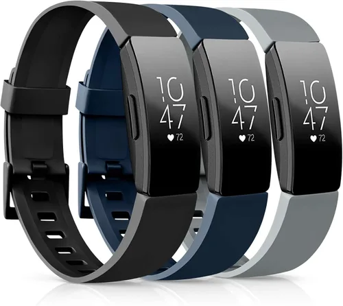 Correas de poliuretano termoplástico (TPU) suave compatibles con Fitbit Inspire HR, Fitbit Inspire, Fitbit Ace 2, pulseras deportivas impermeables