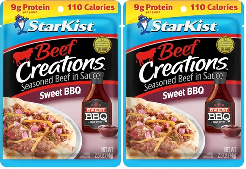 Miniatura 154 de StarKist Chicken Creations BOLD - Bolsa estilo búfalo (5 onzas, 12 unidades) Carne blanca totalmente cocida con alto contenido de proteínas, sin