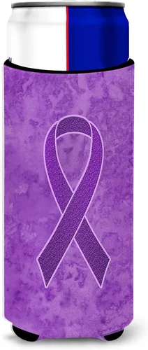 Miniatura 31 de Caroline's Treasures AN1203CC - Cinta amarilla para sarcoma, hueso o vejiga para concientización sobre el cáncer de lata o botella, enfriador