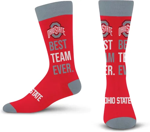 Miniatura 35 de For Bare Feet NCAA Unisex Best Team Ever Crew Sock Ncaa