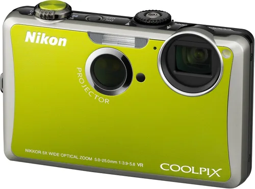 Miniatura 3 de Nikon Coolpix S1100pj - Cámara digital de 14 MP con zoom de reducción de vibración óptica de gran angular (VR) y LCD de 3 pulgadas y proyector Verde