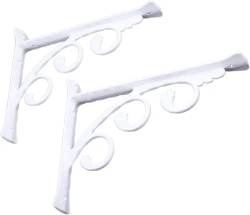 Miniatura 6 de 2 soportes flotantes de forma triangular para estantes invisibles, soportes de metal derecho montados en la pared, soporte triangular para estantes