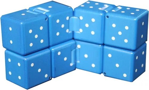 Cubo infinito, cubo infinito sensorial para aliviar el autismo, Braille, fruta, bonito cubo mágico para niños y adultos, cubo de mano, alivia el