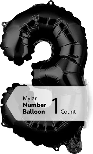 Miniatura 10 de Restaurantware-Balloonify Globo de Número de 16 Pulgadas, 1 Globo Digital para Fiesta - Número 5, Auto-Sellado, Acabado de Mylar de Folio Dorado, Oro