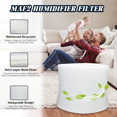 Miniatura 4 de MAF2 Filtro humidificador de repuesto para AIRCARE Essick Air Moist Air MA0800 MA0600 MA08000 MA0601 para Kenmore 15408 15508 154080 17006 29706