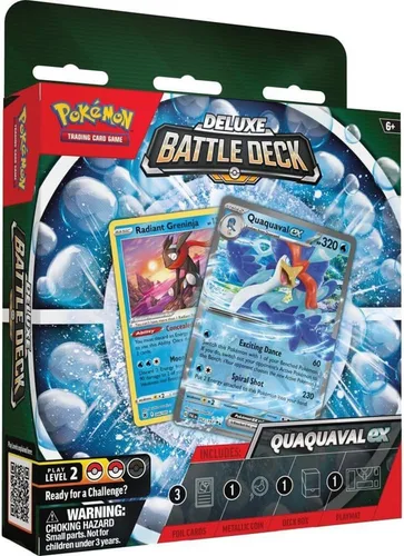 Miniatura 3 de Pokémon TCG: Meowscarada/Quaquaval ex Deluxe Battle Deck