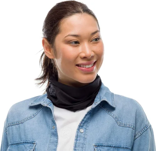 Miniatura 2 de BUFF Original EcoStretch - Polaina para el cuello, protección solar UPF 50, transpirable, versátil, de secado rápido, colores sólidos, tamaño adulto