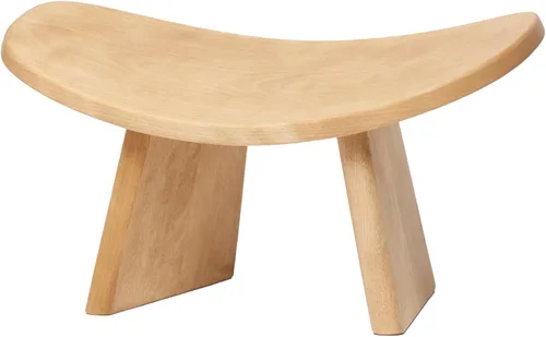 Banco de meditación IKUKO Básico, versión premontada, madera maciza, hecho a mano local, ecológico, de madera, ergonómico, asiento Seiza, Prana Yoga