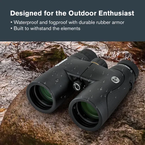 Miniatura 6 de Celestron Binoculares Nature DX ED 10x42 Premium - Lentes objetivo de dispersión extra baja - Binoculares para exteriores y observación de aves