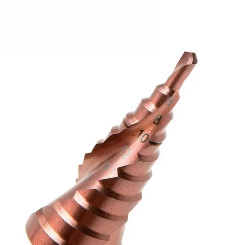Miniatura 4 de Cobalt Step Drill Bits HSSCO M35 Cone Hex Triangle Shank Metal Drill Bits Tool Set Hole for Stainless Steel 1Pcs(3PCS Set-1)