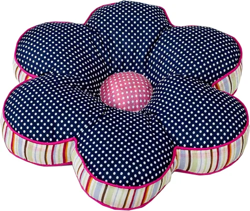 Miniatura 4 de ABREEZE Almohadas de flores para niñas, almohada decorativa para interiores y exteriores, con forma de flor, cojín de asiento, cojín de suelo, 16 x