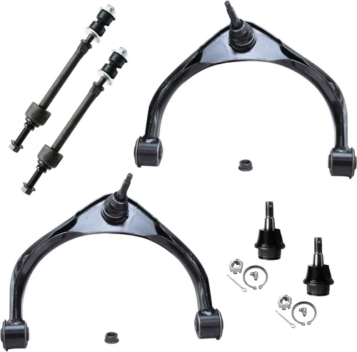 Miniatura 263 de Detroit Axle - Kit de extremo delantero para Chrysler 300 Dodge Charge Challenger 2011-2023, 2 brazos de control inferiores traseros 2 rótulas