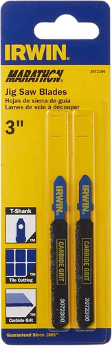 Miniatura 2 de Irwin Tools IRWIN 3072300 T Shank 3" 5/32 Hoja de sierra caladora de grano de carburo