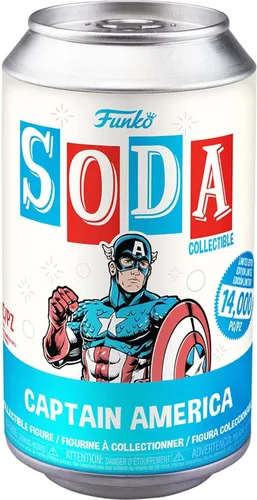 Miniatura 4 de Funko Refresco de vinilo del Capitán América (Marvel)