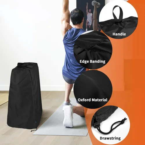 Miniatura 4 de Xxerciz Funda protectora para mancuernas con marco A, portátil, a prueba de polvo, impermeable, antiarañazos, para gimnasio en casa