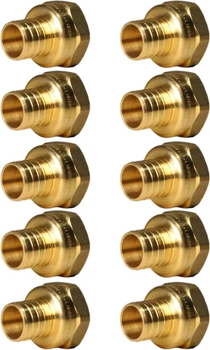 Miniatura 63 de XFITTING 1 pulgada Pex x 1 pulgada Adaptador Femenino NPT, 23-4-3=2X, 2 Piezas