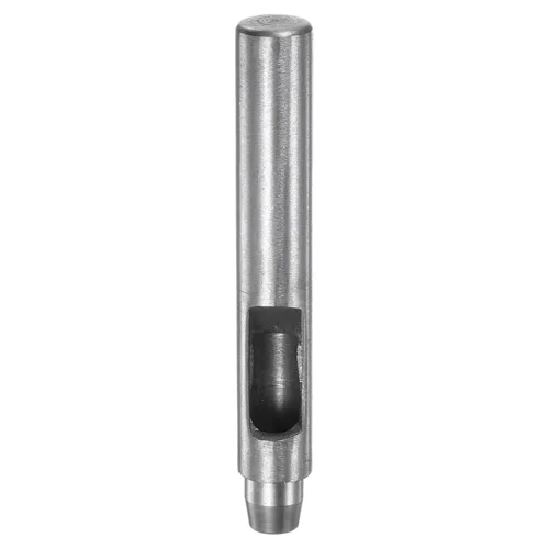 Miniatura 30 de HARFINGTON 2 piezas de perforador de cuero de 0.031 in recto, redondo, ojal, remache a presión, fijador para cuero, artesanía, ropa, bolso, cortina