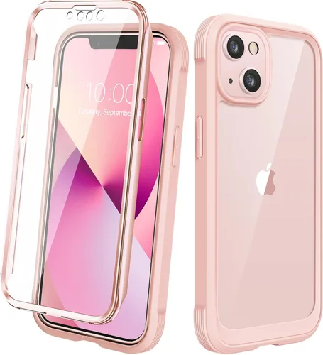 Miniatura 173 de Diaclara - Funda compatible con iPhone 11, carcasa resistente de cuerpo completo con protector de pantalla integrado sensible al tacto y Transparente