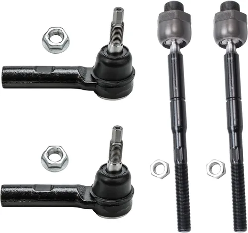 Miniatura 56 de Detroit Axle - 4 barras de acoplamiento delanteras para Kia Forte Koup 14-17, 14-18 Forte Forte5, 4 extremos de barra de acoplamiento exteriores e