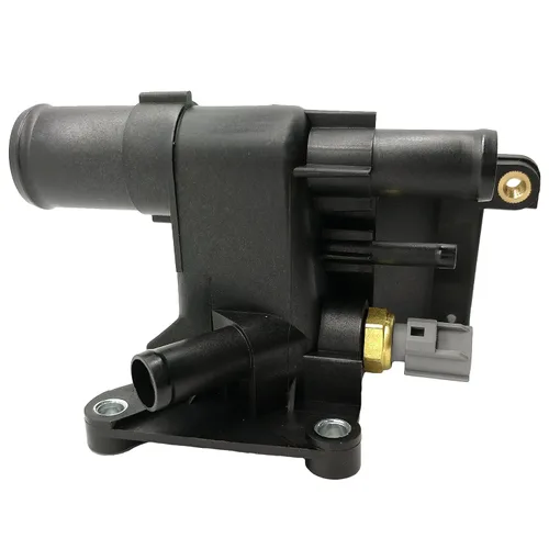 OKAY MOTOR Brida de salida de agua refrigerante + Sensor para Mazda 3 5 6 CX-7 2006-2015 2.0L 2.3L 2.5L L4 902-690 LF941517Z LF94-15-17Z LF9415179A