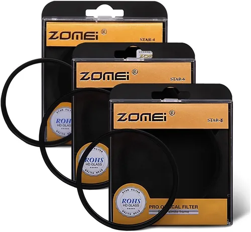 Zomei 52MM 3 piezas+4+6+8 puntos filtro estrella filtro filtro filtro kit para Nikon D3300 D3200 D3100 D3000 D5300 D5200 D5100 D5000 D7000 D7100
