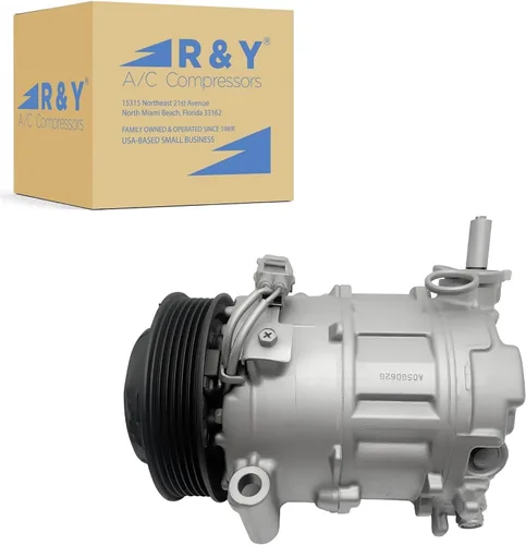 RYC - Compresor de aire acondicionado automotriz y embrague de A/C AIG396 (se adapta a Ram ProMaster 1500 3.6L 2014-2024; compatible con Ram