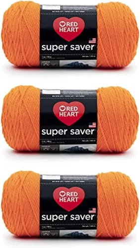 Miniatura 141 de Red Heart Hilo Super Saver, paquete de 3, estampado artístico, 3 unidades Estampado De Artista