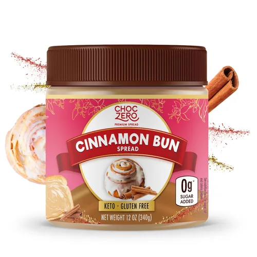 Miniatura 11 de ChocZero Mermelada de cereza negra Keto, sin azúcar añadido, baja en carbohidratos, apta para dieta cetogénica, alta en fibra, sin gluten, endulzada
