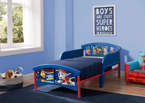 Miniatura 2 de Delta Children Cama para niños pequeños de plástico, Nick Jr. PAW Patrol y Cama para niños pequeños de plástico, Disney/Pixar Cars