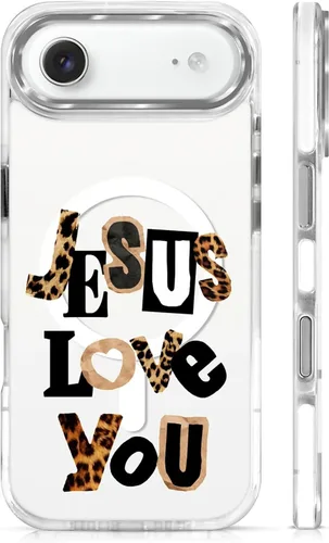 Miniatura 38 de Funda para iPhone 13/14 [compatible con Magsafe], funda magnética transparente de silicona a prueba de golpes con patrón de versículos de la Biblia