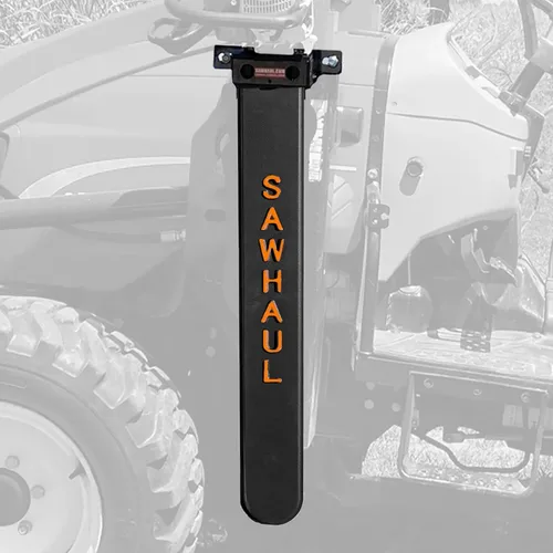 Miniatura 26 de SawHaul Soporte universal para motosierra para tractor, fabricado en Kansas, Estados Unidos, portatosierra de montaje fijo (20 pulgadas, verde)