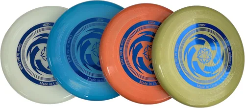 Miniatura 4 de Disco frisbee de agarre suave que brilla en la oscuridad de 6.17 oz, disco deportivo de 10.5 pulgadas, ideal para patio trasero, parque, playa