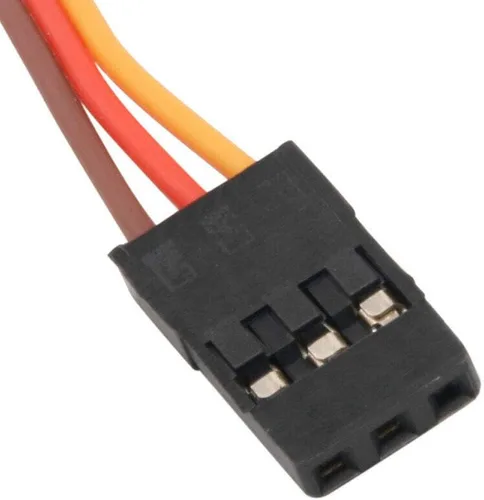 Miniatura 6 de Cable de extensión servo de 3 pines de 3.9 in/4 pulgadas, 3.93 pulgadas, hembra a macho, conector de cable JR para control remoto de aviones