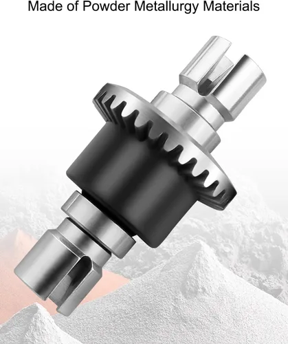 Miniatura 3 de Repuesto de repuesto diferencial de metalurgia de polvo de 16420Y, compatible con todos los autos RC a escala 1:14 1:16 para vehículos RC