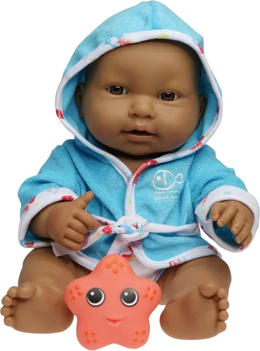 Miniatura 4 de JC Toys Conjunto de Regalo para la Hora del Baño con Adorables Bebés Afroamericanos Lots to Love de 14" Muñecas de Vinilo Completamente Lavables