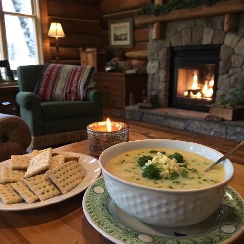 Miniatura 4 de Augason Farms Mezcla para sopa cremosa de brócoli con queso, suministro de comida de emergencia, comidas diarias, 38 porciones