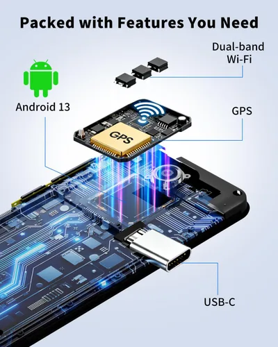 Miniatura 6 de Teléfono celular 4G desbloqueado, teléfono inteligente 4G desbloqueado 2025, pantalla HD+ de 6.56 pulgadas, 3 GB de RAM 32 GB ROM, batería de 4000