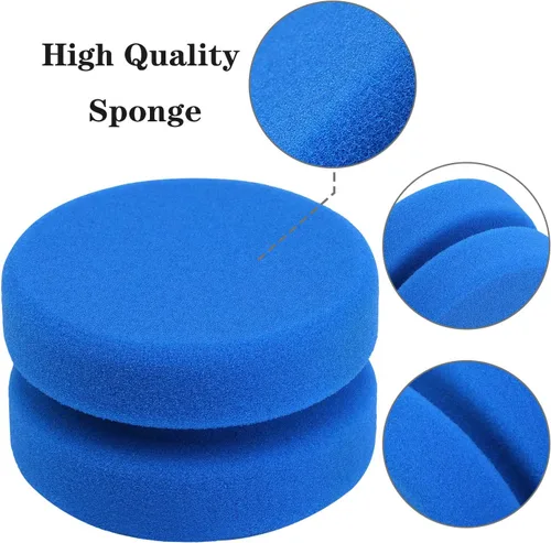 Miniatura 3 de Aodaer Paquete de 6 aplicadores de esponja aplicador de esponja de pintura azul esponja para detalles de pintura utilizada para manualidades