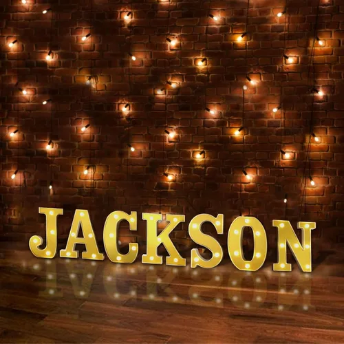 Miniatura 19 de Efavormart - Letrero 3D con luz LED de 6 pulgadas, color dorado con número 0, espejo frontal blanco cálido, funciona con pilas, brillo 72H