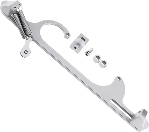 Miniatura 9 de Soporte de cable del acelerador para 4150 4160 Series Soporte de carburador ajustable Soportes de acelerador de aluminio (rojo)