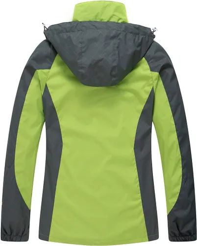 Miniatura 2 de Chaqueta de lluvia Diamond Candy para mujer, con diseño para senderismo, impermeable y ligera, con capucha