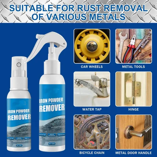 Miniatura 3 de Spray removedor de óxido de automóvil, espray removedor de óxido, removedor de polvo de hierro para automóvil, aerosol removedor de óxido multiusos