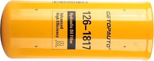 Miniatura 4 de GETOPAUTO 126-1817 465-6505 Elemento de filtro hidráulico compatible con Caterpillar 836G 836H 836K Compactor 416E 420D Retroexcavadora, reemplaza