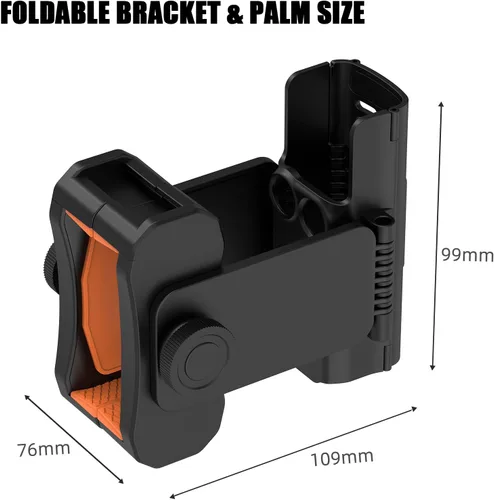Miniatura 8 de Pocket3/4 Soporte de extensión de teléfono dual para DJI Osmo Pocket 3/4 Accesorios de manija de cámara Adaptador de zapata fría Montaje