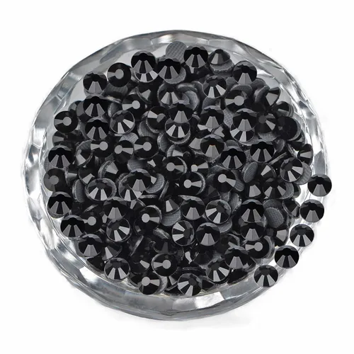 Miniatura 33 de LPBeads 10000 unidades de diamantes termoadhesivos SS6 amatista con parte trasera plana, gemas de diamantes de imitación de cristal redondas