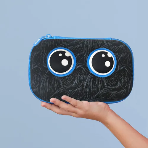 Miniatura 6 de ZIPIT Caja de lápices Beast para niños, estuche divertido de gran capacidad para la escuela, caja organizadora de papelería, color negro
