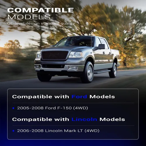Miniatura 2 de Kit de enlace de extremo de barra estabilizadora delantera de aleación de zinc-níquel para Ford F-150 4WD 2005-2008 Lincoln Mark LT 4WD 2006-2008