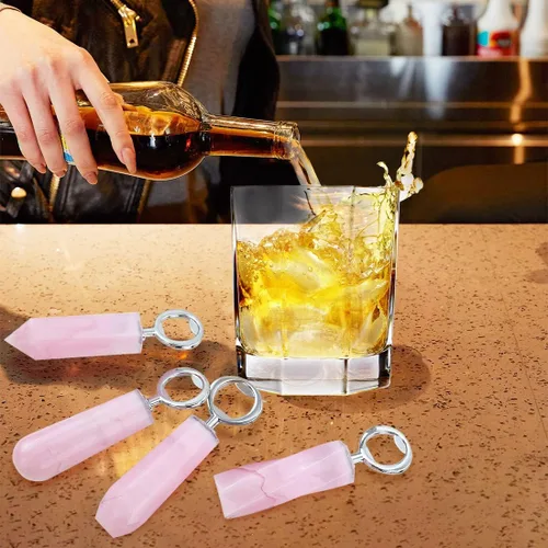 Miniatura 5 de Kit de 5 piezas de insertos para abridor de botellas, accesorios de acero inoxidable, abridor de botellas en blanco, herrajes metálicos