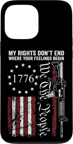Miniatura 24 de My Rights Don't End Where Your Feelings Begin USA Gun Flag Case for iPhone 17